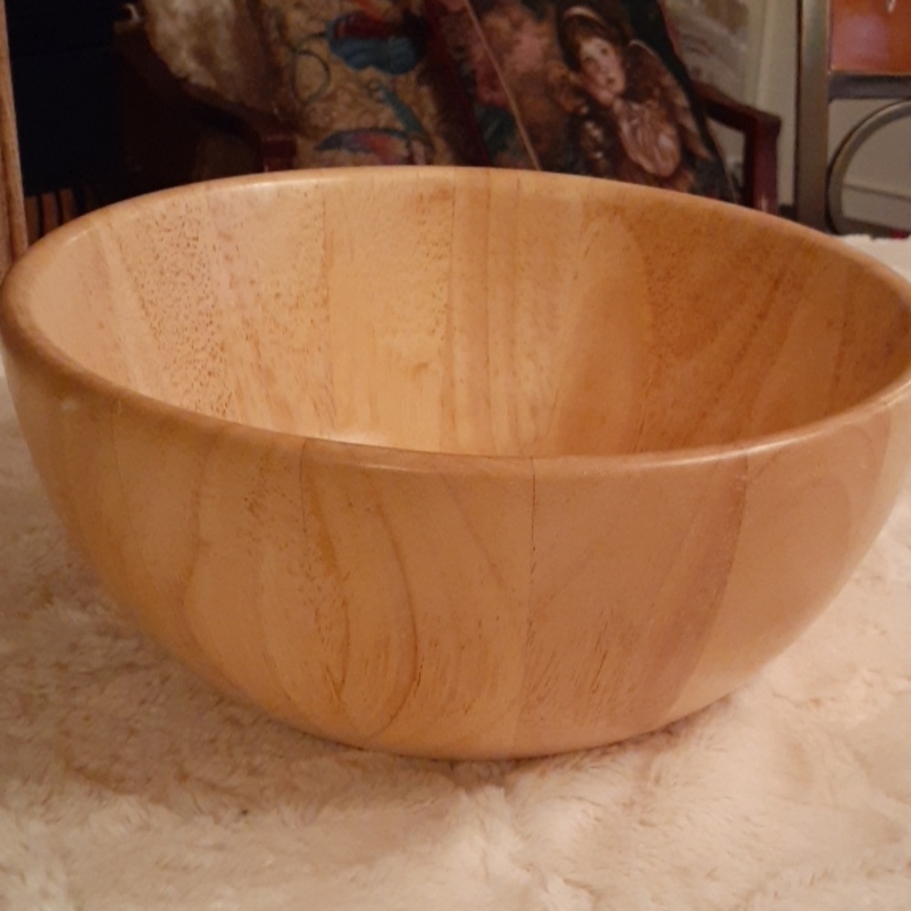 SALE Large wood bowl.